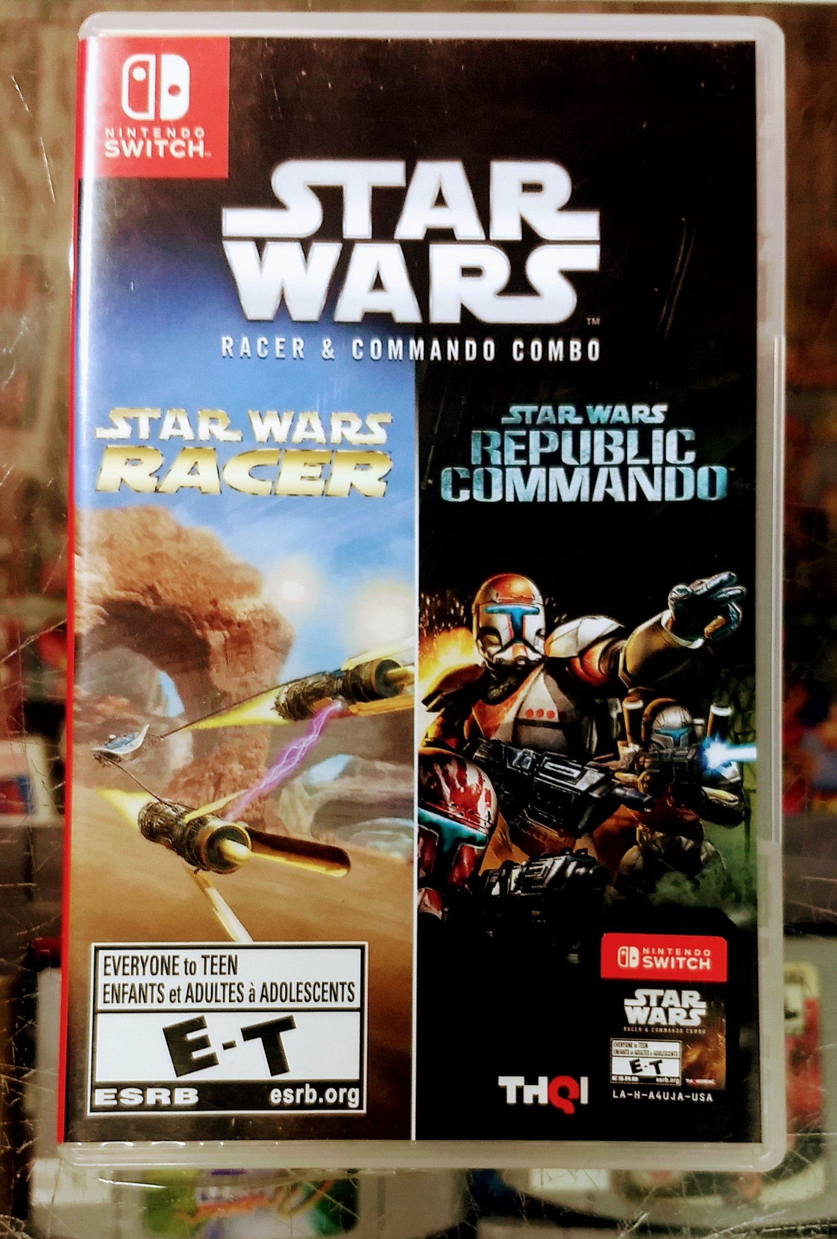 STAR WARS RACER & COMMANDO COMBO PACK NINTENDO SWITCH - jeux video game-x