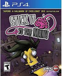 STICK IT TO THE MAN! (PLAYSTATION 4 PS4) - jeux video game-x
