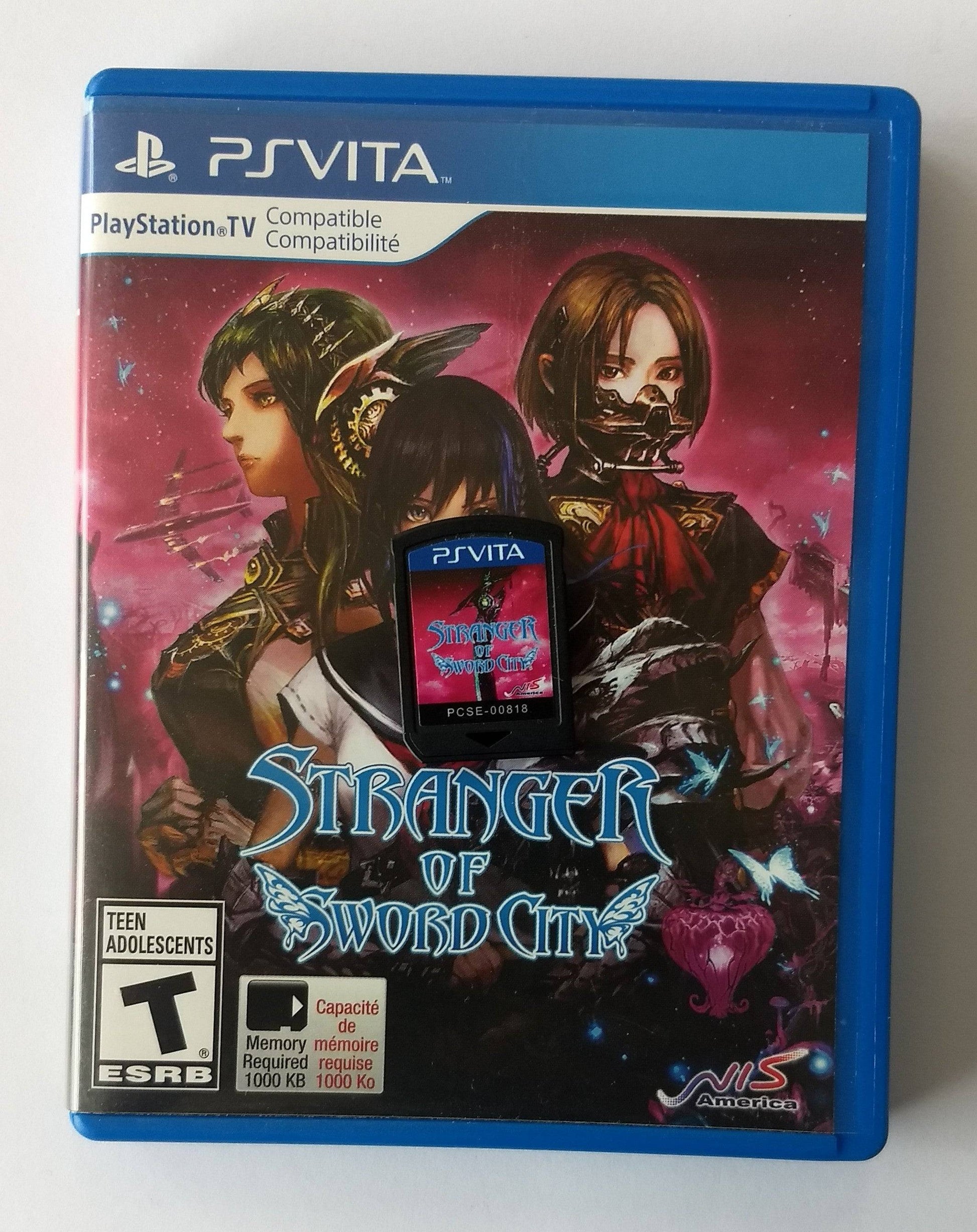 STRANGER OF SWORD CITY PLAYSTATION VITA - jeux video game-x