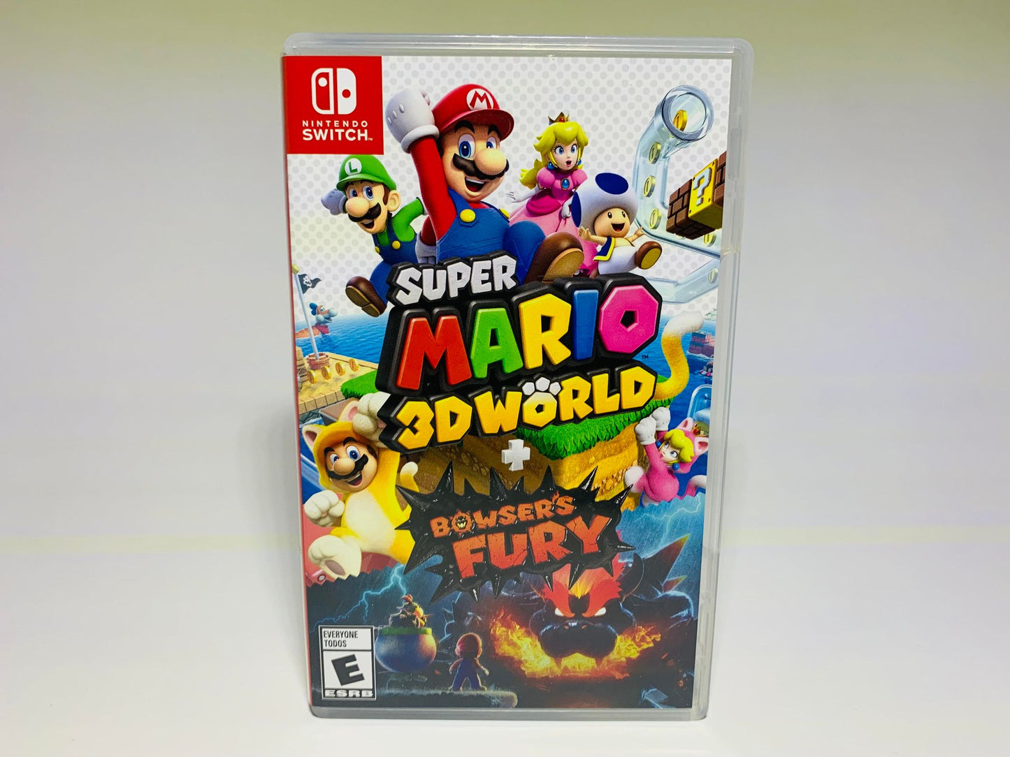 SUPER MARIO 3D WORLD + BOWSER’S FURY (NINTENDO SWITCH) - jeux video game-x