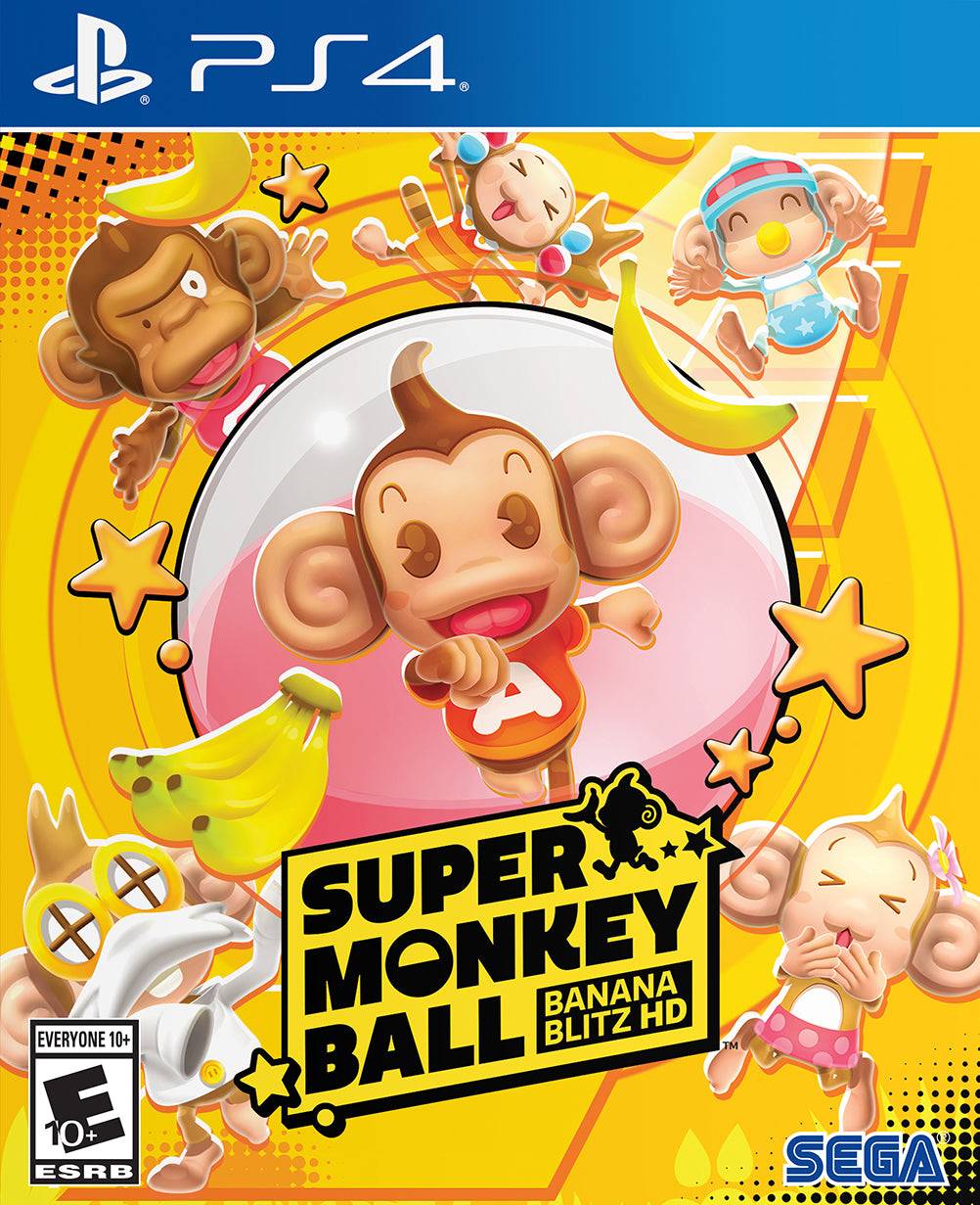 SUPER MONKEY BALL: BANANA BLITZ HD (PLAYSTATION 4 PS4) - jeux video game-x