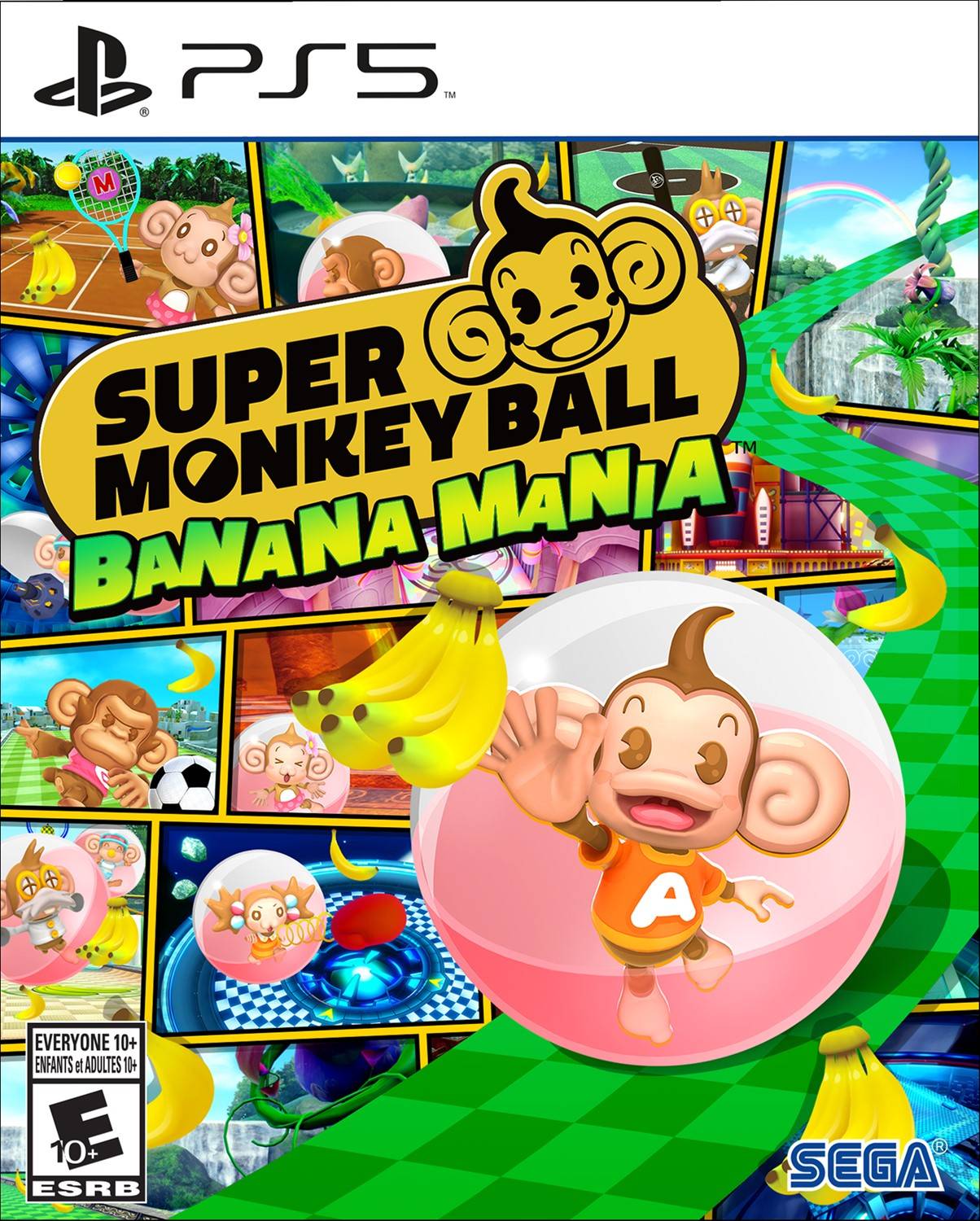 SUPER MONKEY BALL BANANA MANIA (PLAYSTATION 5 PS5) - jeux video game-x