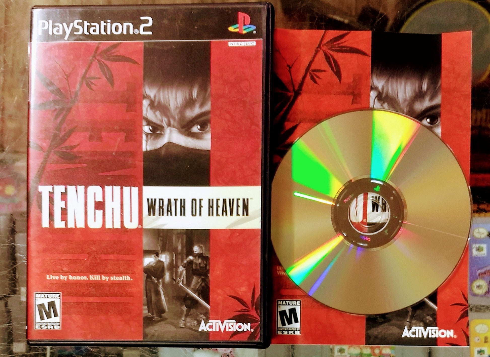 TENCHU 3 WRATH OF HEAVEN (PLAYSTATION 2 PS2) - jeux video game-x