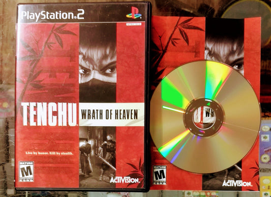 TENCHU 3 WRATH OF HEAVEN (PLAYSTATION 2 PS2) - jeux video game-x