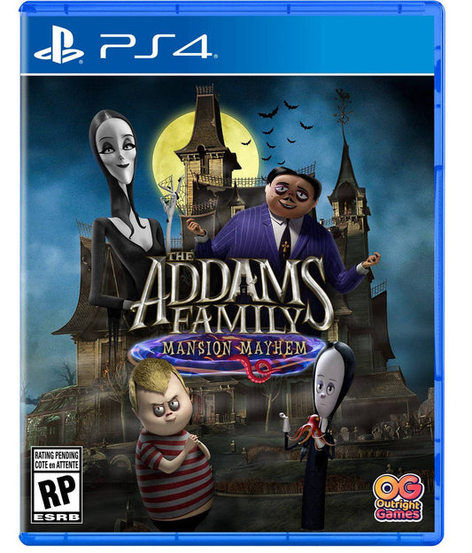 THE ADDAMS FAMILY MANSION MAYHEM (PLAYSTATION 4 PS4) - jeux video game-x