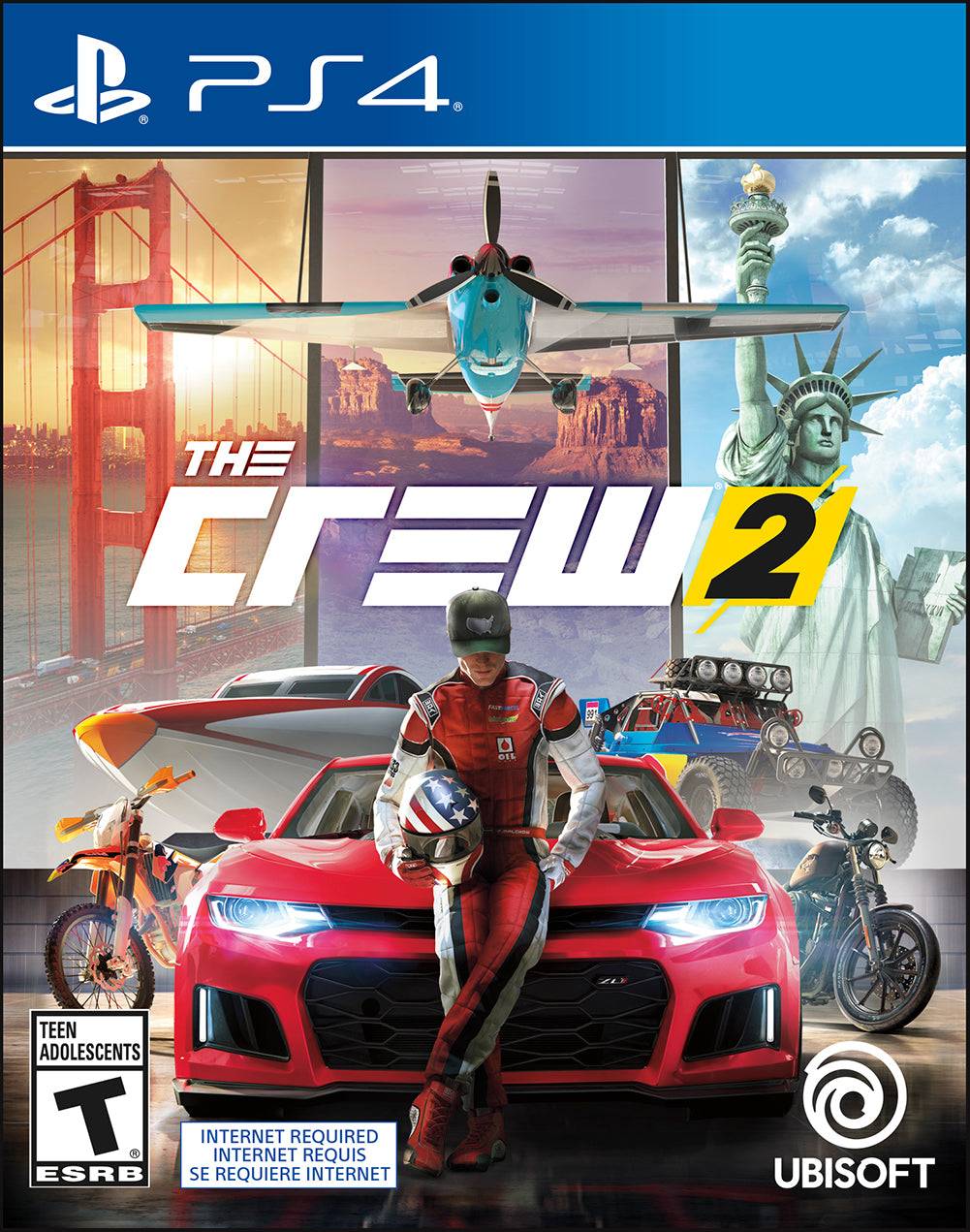 THE CREW 2 PAL IMPORT JPS4 - jeux video game-x