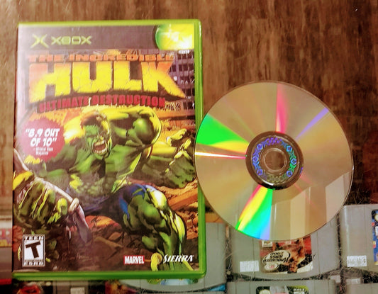 THE INCREDIBLE HULK ULTIMATE DESTRUCTION XBOX - jeux video game-x