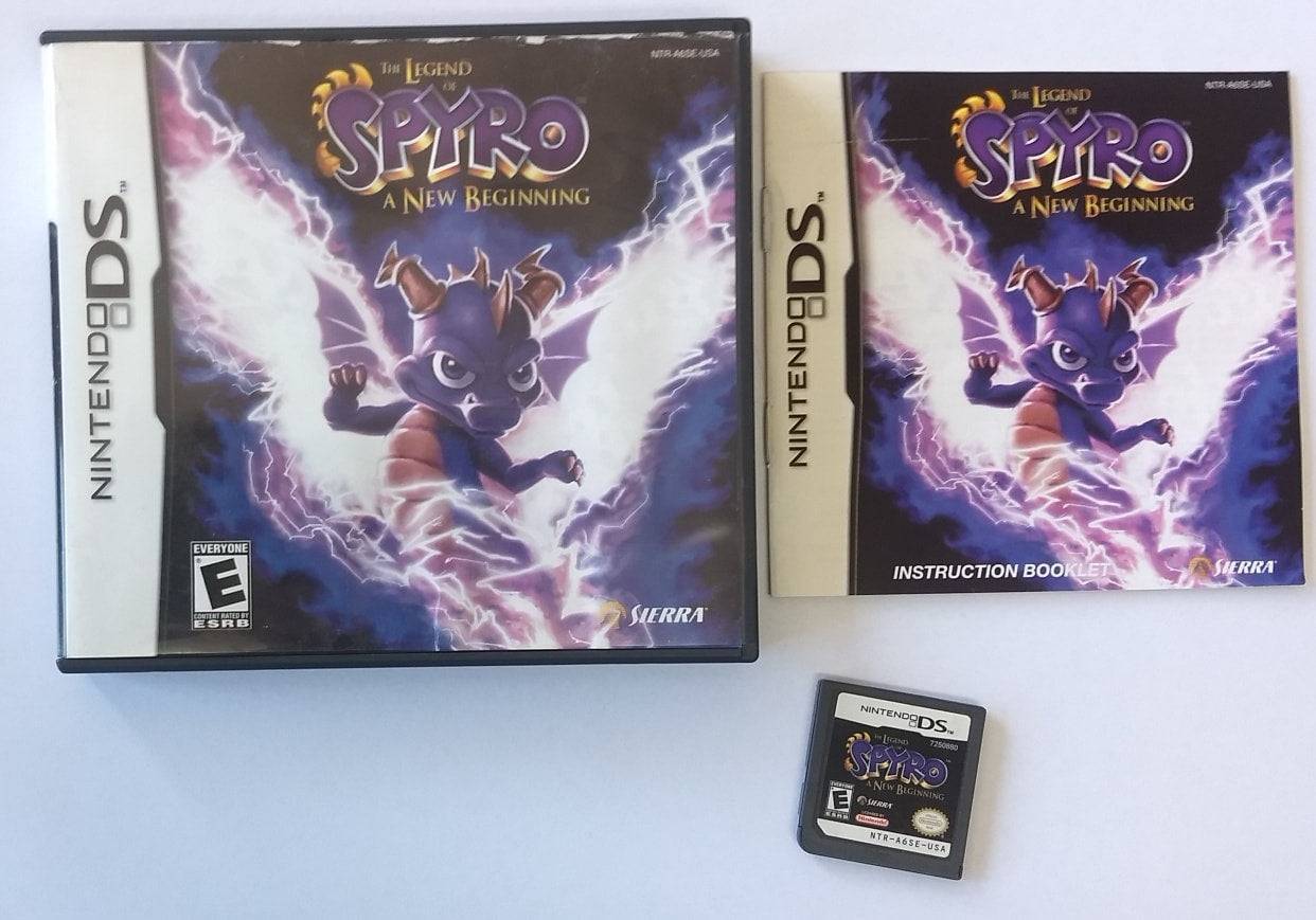 THE LEGEND OF SPYRO A NEW BEGINNING (NINTENDO DS) - jeux video game-x