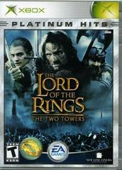 THE LORD OF THE RINGS THE TWO TOWERS PLATINUM HITS XBOX - jeux video game-x