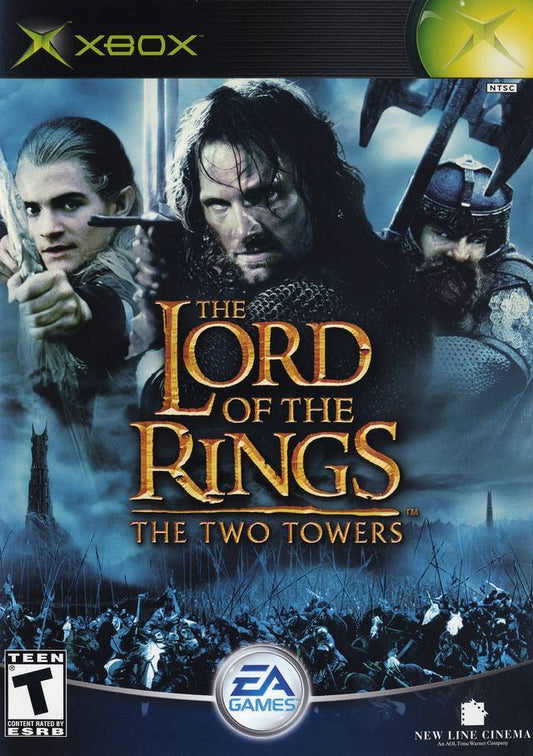 THE LORD OF THE RINGS THE TWO TOWERS XBOX - jeux video game-x