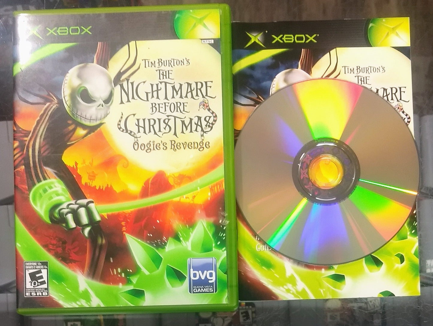THE NIGHTMARE BEFORE CHRISTMAS: OOGIE'S REVENGE XBOX - jeux video game-x