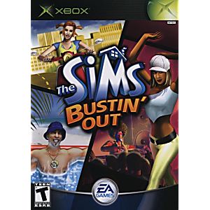 THE SIMS BUSTIN' OUT (XBOX) - jeux video game-x