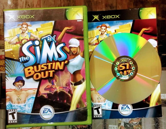 THE SIMS BUSTIN' OUT XBOX - jeux video game-x
