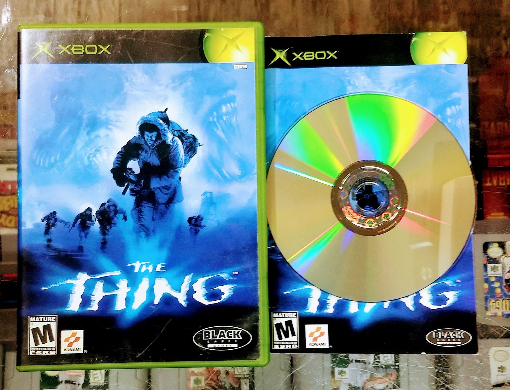 THE THING (XBOX) - jeux video game-x