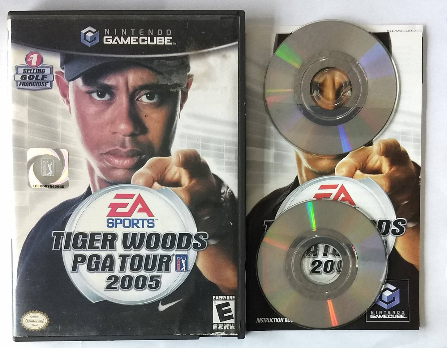 TIGER WOODS PGA TOUR 2005 (NINTENDO GAMECUBE NGC) - jeux video game-x