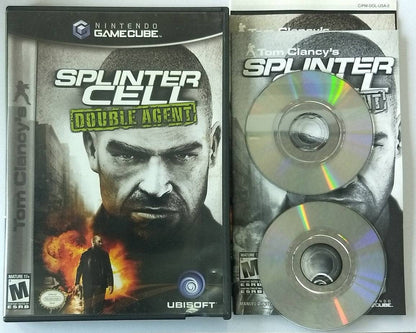 TOM CLANCY'S SPLINTER CELL: DOUBLE AGENT (NINTENDO GAMECUBE NGC) - jeux video game-x