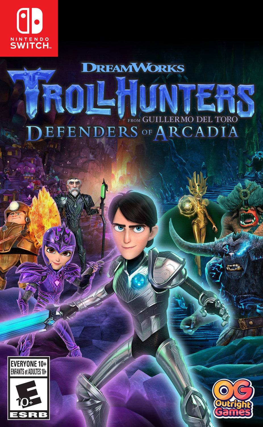 TROLLHUNTERS DEFENDERS OF ARCADIA (NINTENDO SWITCH) - jeux video game-x