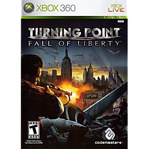 TURNING POINT FALL OF LIBERTY (XBOX 360 X360) - jeux video game-x