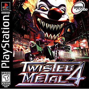 TWISTED METAL 4 (PLAYSTATION PS1) - jeux video game-x