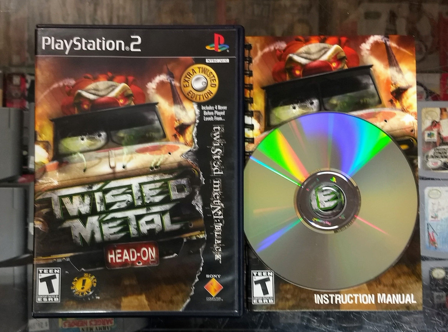 TWISTED METAL HEAD ON (PLAYSTATION 2 PS2) - jeux video game-x