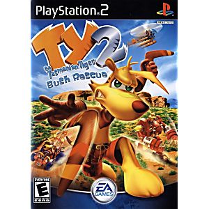 TY THE TASMANIAN TIGER 2 BUSH RESCUE (PLAYSTATION 2 PS2) - jeux video game-x