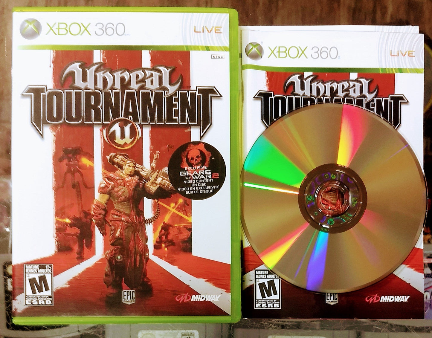 UNREAL TOURNAMENT III 3 (XBOX 360 X360) - jeux video game-x