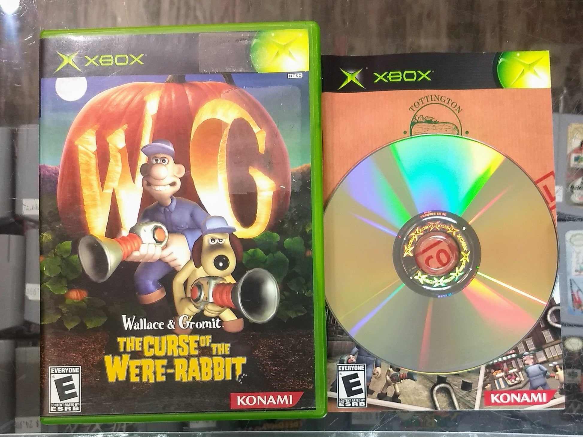 WALLACE AND GROMIT CURSE OF THE WERE RABBIT (XBOX) - jeux video game-x