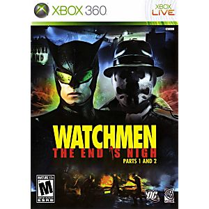 WATCHMEN THE END IS NIGH PARTS 1 & 2 (XBOX 360 X360) - jeux video game-x