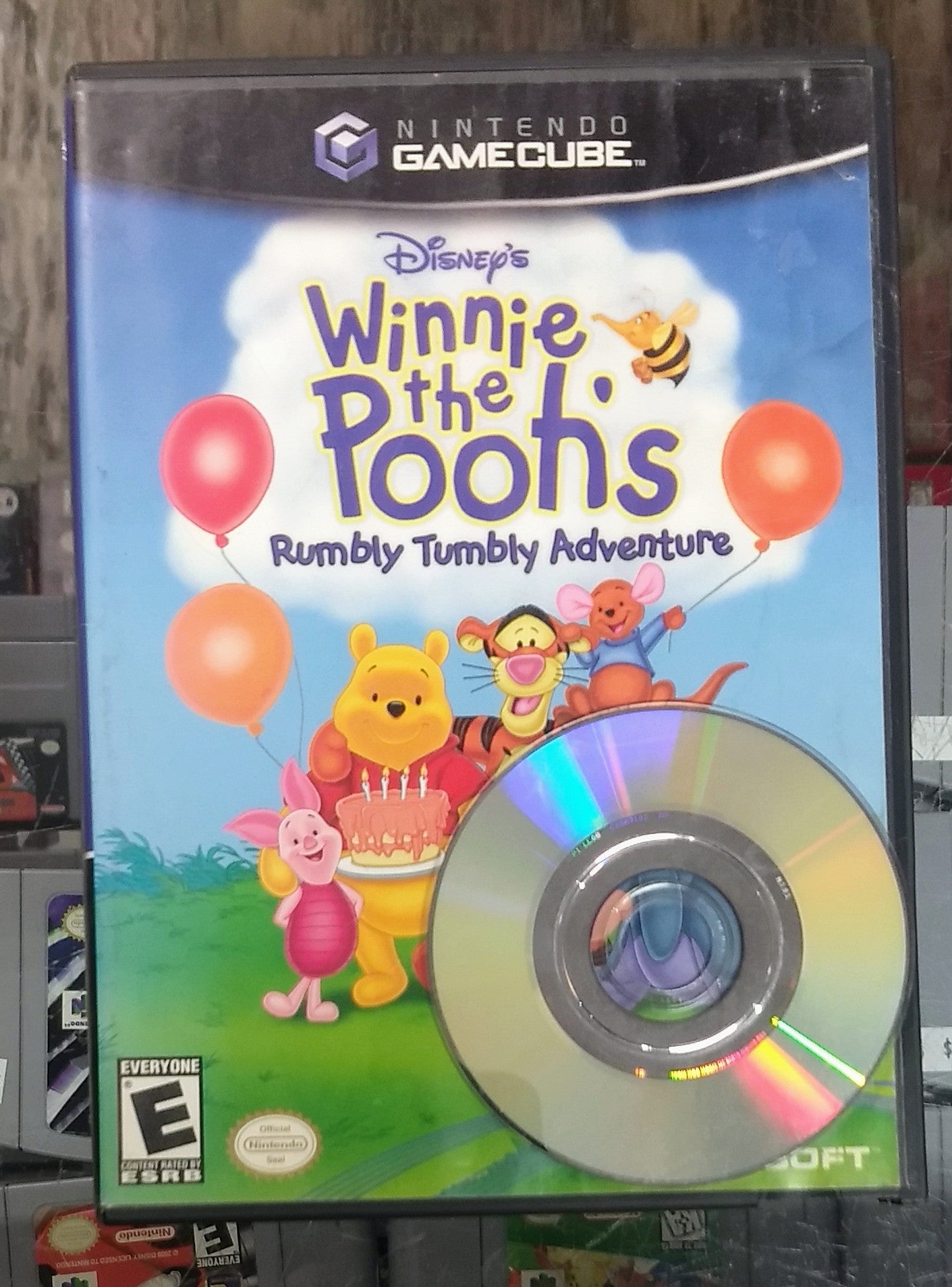 WINNIE THE POOH RUMBLY TUMBLY ADVENTURE (NINTENDO GAMECUBE NGC) - jeux video game-x