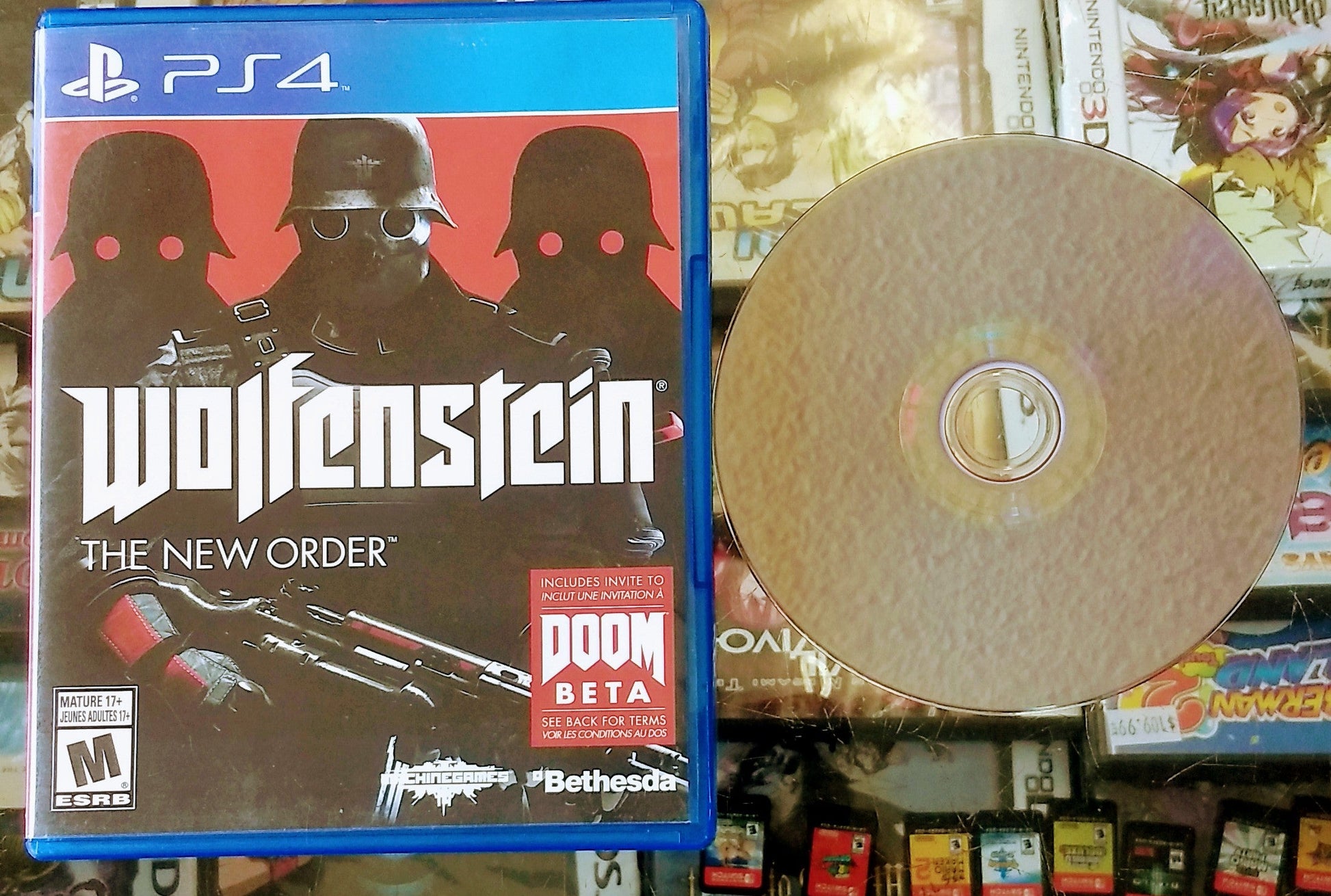 WOLFENSTEIN THE NEW ORDER (PLAYSTATION 4 PS4) - jeux video game-x