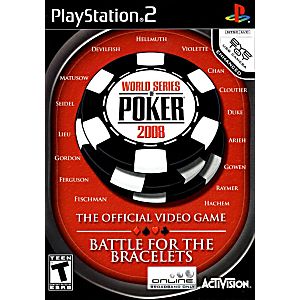 WORLD SERIES OF POKER 2008 (PLAYSTATION 2 PS2) - jeux video game-x