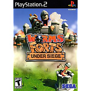 WORMS FORTS UNDER SIEGE (PLAYSTATION 2 PS2) - jeux video game-x