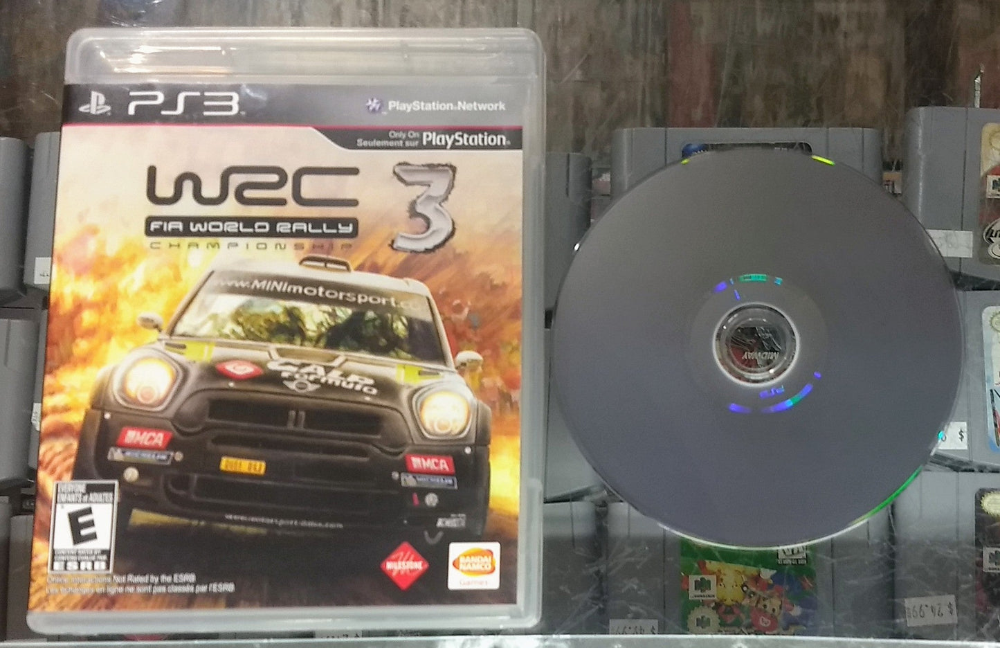 WRC 3: FIA WORLD RALLY CHAMPIONSHIP (PLAYSTATION 3 PS3) - jeux video game-x