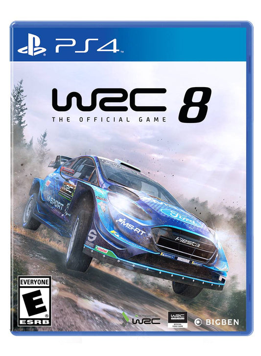 WRC 8 FIA WORLD RALLY (PLAYSTATION 4 PS4) - jeux video game-x