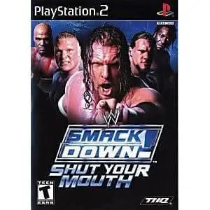 WWE SMACKDOWN SHUT YOUR MOUTH (PLAYSTATION 2 PS2) - jeux video game-x