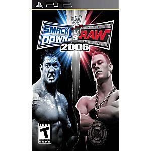 WWE SMACKDOWN VS. RAW 2006 (PLAYSTATION PORTABLE PSP) - jeux video game-x