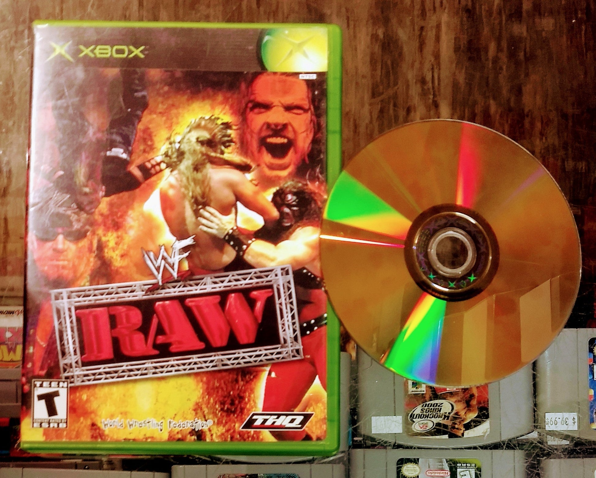 WWF RAW (XBOX) - jeux video game-x