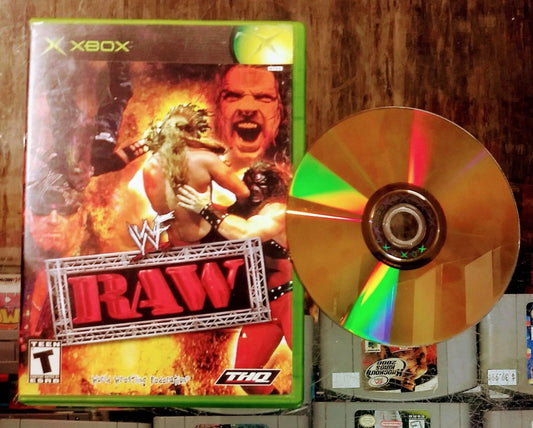 WWF RAW XBOX - jeux video game-x