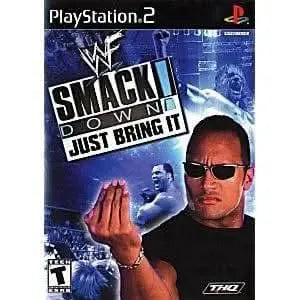 WWF SMACKDOWN JUST BRING IT PLAYSTATION 2 PS2 - jeux video game-x