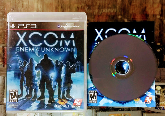 XCOM ENEMY UNKNOWN (PLAYSTATION 3 PS3) - jeux video game-x