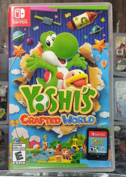 YOSHI'S CRAFTED WORLD (NINTENDO SWITCH) - jeux video game-x