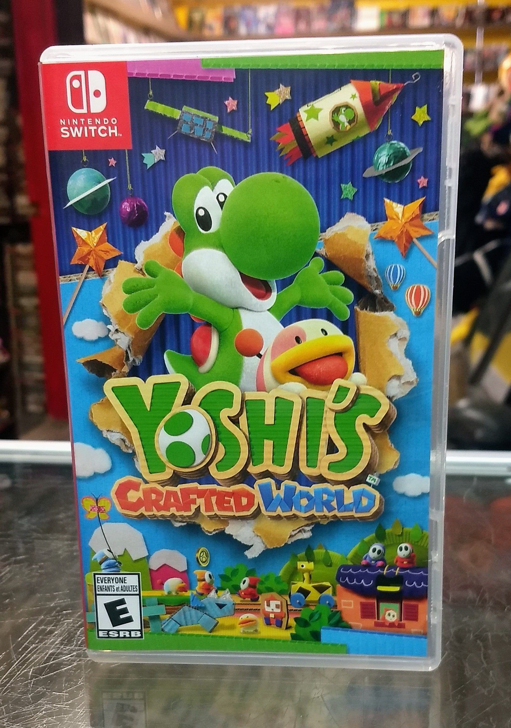 YOSHI'S CRAFTED WORLD (NINTENDO SWITCH) - jeux video game-x