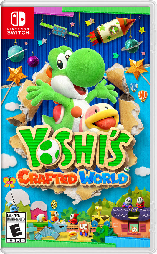YOSHI'S CRAFTED WORLD (NINTENDO SWITCH) - jeux video game-x