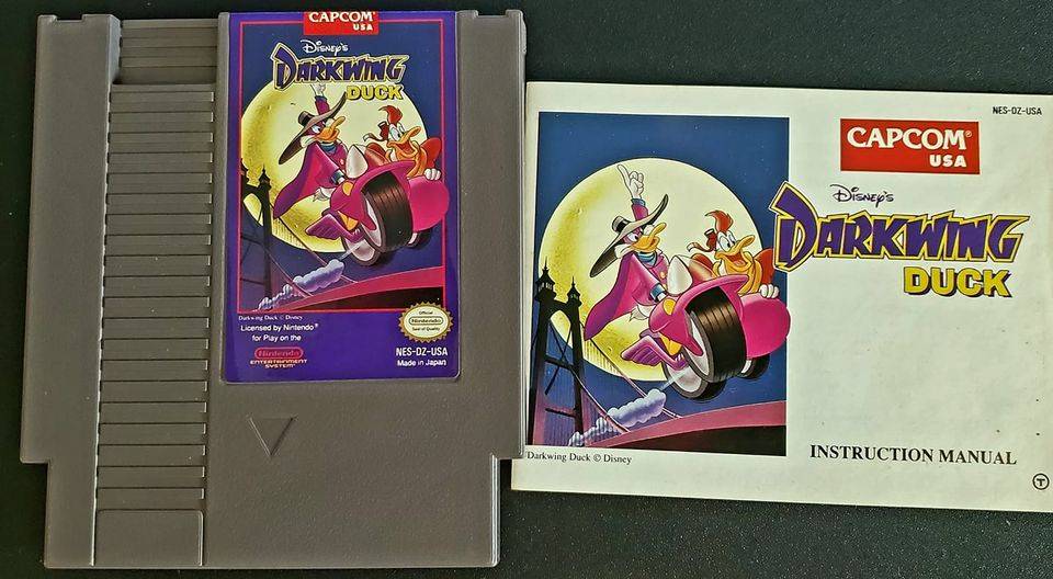 DISNEY'S DARKWING DUCK (NINTENDO NES) - jeux video game-x