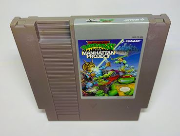 TEENAGE MUTANT NINJA TURTLE TMNT III 3 : THE MANHATTAN PROJECT NINTENDO NES - jeux video game-x