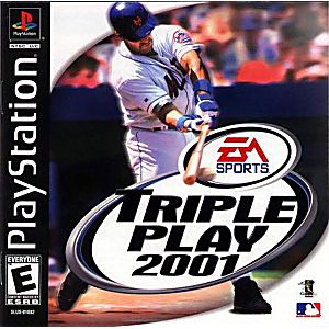 TRIPLE PLAY 2001 (PLAYSTATION PS1) - jeux video game-x