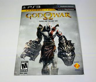 GOD OF WAR III 3 COLLECTION NOT FOR RESALE (PLAYSTATION 3 PS3) - jeux video game-x