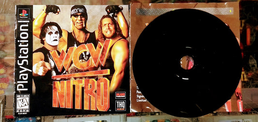 WCW NITRO PLAYSTATION PS1 - jeux video game-x