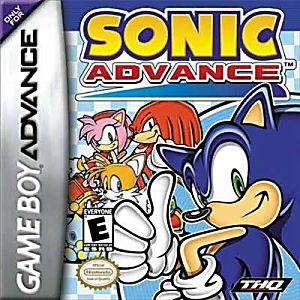 SONIC ADVANCE (GAME BOY ADVANCE GBA) - jeux video game-x