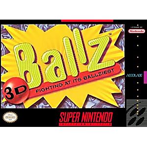 BALLZ! SUPER NINTENDO SNES - jeux video game-x